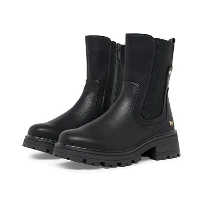 MUSTANG Bottes Femme 1469-501, Pointure:37 EU, La Couleur:Noir - Publicité MUSTANG Bottes Femme 1469-501, Pointure:37 EU, La Couleur:Noir - Publicité