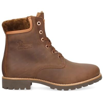 Panama Jack Bottines à lacets pour femme Doublure chaude, Marron Cuero Bark, 38 EU - Publicité Panama Jack Bottines à lacets pour femme Doublure chaude, Marron Cuero Bark, 38 EU - Publicité