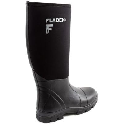 Fladen Bottes de pêche en néoprène, caoutchouc 5 mm, protection contre le froid -15 °C, semelle antidérapante, pointure 43-47, Noir , 44 EU - Publicité Fladen Bottes de pêche en néoprène, caoutchouc 5 mm, protection contre le froid -15 °C, semelle antidérapante, pointure 43-47, Noir , 44 EU - Publicité