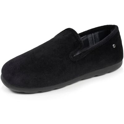 Isotoner Chaussons pantoufles Charentaises homme souples, ultra confortables et légers, confort semelle ergonomique technologie everywear, 46, tartan gris - Publicité Isotoner Chaussons pantoufles Charentaises homme souples, ultra confortables et légers, confort semelle ergonomique technologie everywear, 46, tartan gris - Publicité