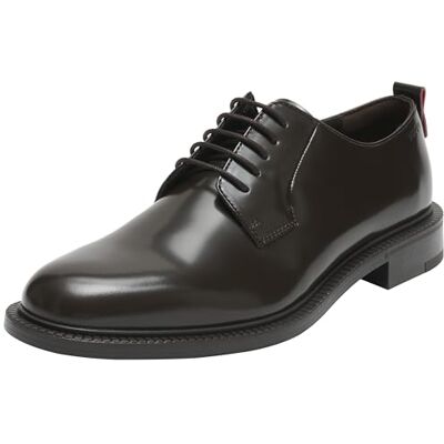 Hugo Homme Lysander Derb Bo Derby Shoes, Marron foncé, 44 EU - Publicité Hugo Homme Lysander Derb Bo Derby Shoes, Marron foncé, 44 EU - Publicité