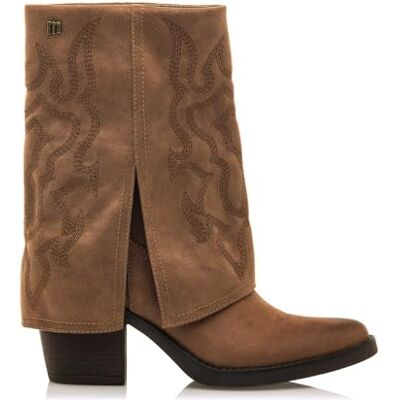 MTNG Bottes à Talons Femme Tijuana 54979 61005 Cuero - Publicité MTNG Bottes à Talons Femme Tijuana 54979 61005 Cuero - Publicité