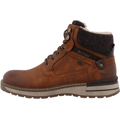 Mustang Bottines pour homme, cognac, 43 EU, cognac, 43 EU - Publicité Mustang Bottines pour homme, cognac, 43 EU, cognac, 43 EU - Publicité