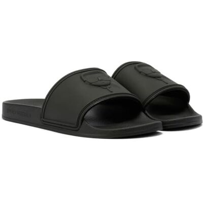 KARL LAGERFELD Kondo 2.0 Karl NFT Claquettes Femme Noir, Noir , 37 EU - Publicité KARL LAGERFELD Kondo 2.0 Karl NFT Claquettes Femme Noir, Noir , 37 EU - Publicité