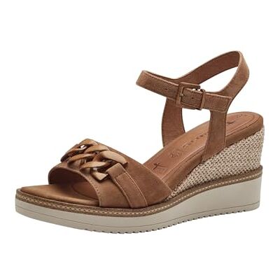 Tamaris Sandales pour femme , camel, 37 EU - Publicité Tamaris Sandales pour femme , camel, 37 EU - Publicité