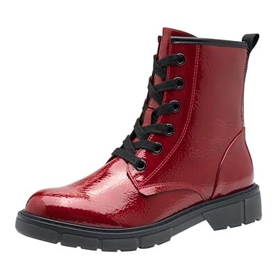 MARCO TOZZI Femme Mode-Stiefel Botte Tendance, DK Red Pat, 39 EU - Publicité MARCO TOZZI Femme Mode-Stiefel Botte Tendance, DK Red Pat, 39 EU - Publicité