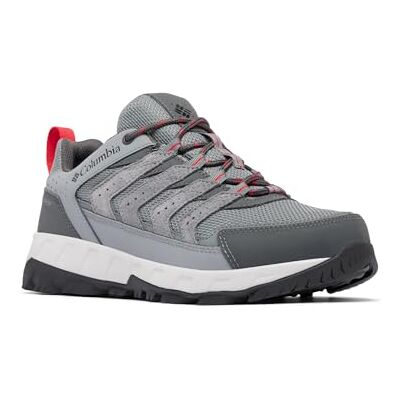Columbia Strata Trail Low Chaussures de randonnée imperméables pour Homme, Acier Gris Titane/Rouge Montagne, 12 Wide - Publicité Columbia Strata Trail Low Chaussures de randonnée imperméables pour Homme, Acier Gris Titane/Rouge Montagne, 12 Wide - Publicité
