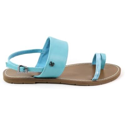 CHATTAWAK Femme Sandale, Turquoise, 39 EU Étroit - Publicité CHATTAWAK Femme Sandale, Turquoise, 39 EU Étroit - Publicité