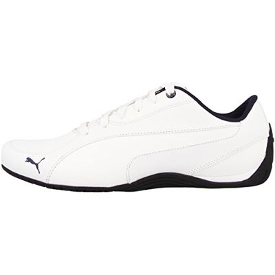 Puma Drift Cat 5 Leather Sneakers Basses Mixte Adulte Blanc (White/Blue Heaven) 40.5 EU (7 UK) - Publicité Puma Drift Cat 5 Leather Sneakers Basses Mixte Adulte Blanc (White/Blue Heaven) 40.5 EU (7 UK) - Publicité