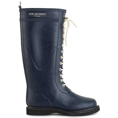 Ilse Jacobsen Damen Gummistiefel hoch, RUB1, Bottes en caoutchouc femme Bleu Blau (Dunkelindigo (660)), 41 EU - Publicité Ilse Jacobsen Damen Gummistiefel hoch, RUB1, Bottes en caoutchouc femme Bleu Blau (Dunkelindigo (660)), 41 EU - Publicité