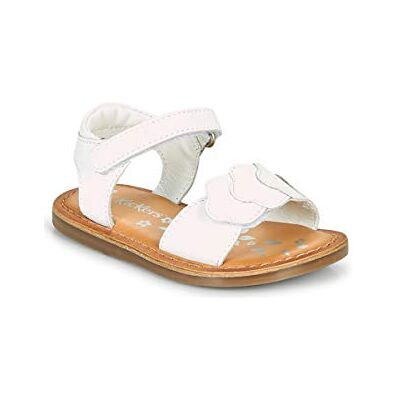 Kickers Dyastar, Sandales Fille, Blanc, 25 - Publicité Kickers Dyastar, Sandales Fille, Blanc, 25 - Publicité