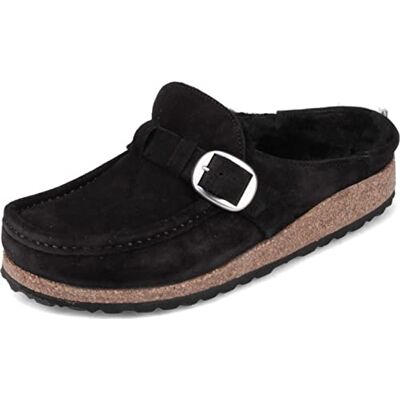 Birkenstock Buckley Black Suede Shearling N 41 N EU - Publicité Birkenstock Buckley Black Suede Shearling N 41 N EU - Publicité