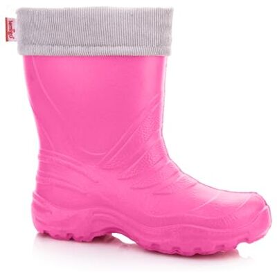 Lemigo Unisex Enfants Bottes en Caoutchouc EVA Doublées TERMIX (Rose, Système Taille Chaussures EU, Enfant de 2 à 5 ans, Numérique (intervalle), Moyen, 26, 27) - Publicité Lemigo Unisex Enfants Bottes en Caoutchouc EVA Doublées TERMIX (Rose, Système Taille Chaussures EU, Enfant de 2 à 5 ans, Numérique (intervalle), Moyen, 26, 27) - Publicité