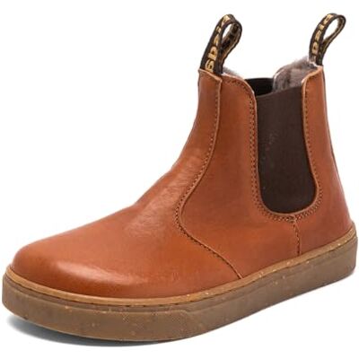 Bisgaard Barefoot Ene Lamb Bottes Tendance, Cognac, 25 EU Large - Publicité Bisgaard Barefoot Ene Lamb Bottes Tendance, Cognac, 25 EU Large - Publicité
