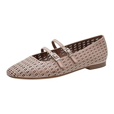 Tamaris Femme Ballerine avec bride cuir plate beige 39 EU - Publicité Tamaris Femme Ballerine avec bride cuir plate beige 39 EU - Publicité