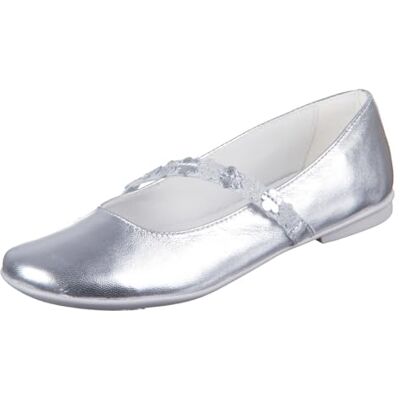 Primigi Femme Fantasy Party Ballerines, Argent, 34 EU - Publicité Primigi Femme Fantasy Party Ballerines, Argent, 34 EU - Publicité
