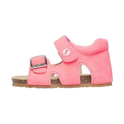 Falcotto Sandales BEA en cuir de veau avec imprimé cœurs, candy, 18 EU - Publicité Falcotto Sandales BEA en cuir de veau avec imprimé cœurs, candy, 18 EU - Publicité