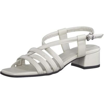 MARCO TOZZI Femme Damen Sandale à Talon, Blanc (OFFWHITE), 40 EU - Publicité MARCO TOZZI Femme Damen Sandale à Talon, Blanc (OFFWHITE), 40 EU - Publicité