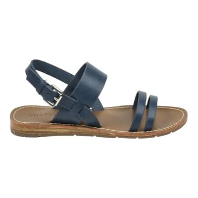 CHATTAWAK Femme Sandale, Navy, 40 EU Étroit - Publicité CHATTAWAK Femme Sandale, Navy, 40 EU Étroit - Publicité