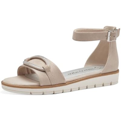 MARCO TOZZI Sandale cale by Guido Maria Kretschmer Femme, Beige, 39 EU - Publicité MARCO TOZZI Sandale cale by Guido Maria Kretschmer Femme, Beige, 39 EU - Publicité