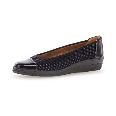 Gabor Femme Escarpins, Dame Wedges,Chaussures à Semelles compensées,Chaussure d'affaires,Semelle à Talon compensé,Bleu (Ocean),42 EU / 8 UK - Publicité Gabor Femme Escarpins, Dame Wedges,Chaussures à Semelles compensées,Chaussure d'affaires,Semelle à Talon compensé,Bleu (Ocean),42 EU / 8 UK - Publicité
