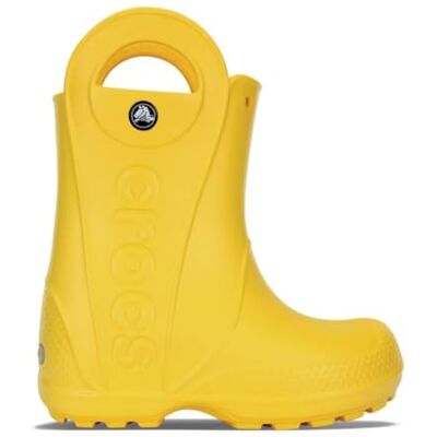 CROCS HANDLE RAIN BOOT KIDS 12803 YELLOW 23-24 EU - Publicité CROCS HANDLE RAIN BOOT KIDS 12803 YELLOW 23-24 EU - Publicité