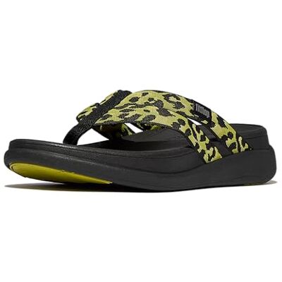 Fitflop F-mode Go Leopard Tongs à lanières pour femme, Mélange de citronnelle, 38 EU - Publicité Fitflop F-mode Go Leopard Tongs à lanières pour femme, Mélange de citronnelle, 38 EU - Publicité