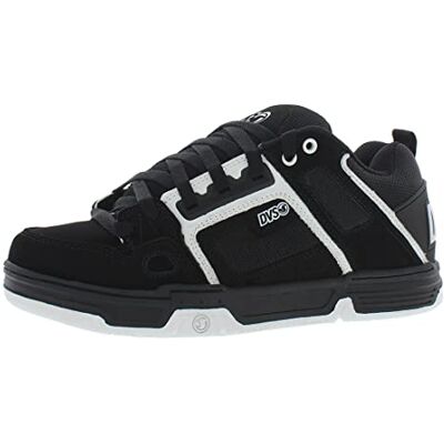 DVS Homme Comanche Chaussures de Skateboard, Noir Black White Nubuck, 43 EU - Publicité DVS Homme Comanche Chaussures de Skateboard, Noir Black White Nubuck, 43 EU - Publicité