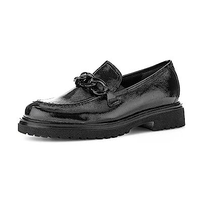 Gabor Chaussures pour femme, Slip On, semelle ergonomique amovible, largeur confortable (H), Noir 87., 37.5 EU Weit - Publicité Gabor Chaussures pour femme, Slip On, semelle ergonomique amovible, largeur confortable (H), Noir 87., 37.5 EU Weit - Publicité