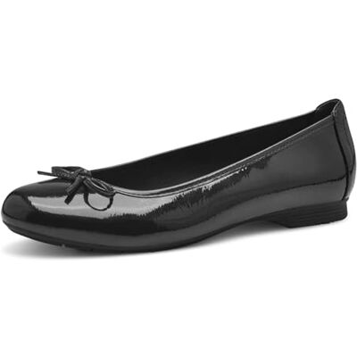 Jana Ballerines avec Noeud Vegan, Gris (Gris laqué), 38 EU - Publicité Jana Ballerines avec Noeud Vegan, Gris (Gris laqué), 38 EU - Publicité