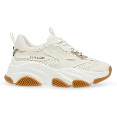 Steve Madden Possession POSS03S1 Chaussures Femme Gomme Blanche Baskets Lacets compensés en Tissu 39 - Publicité Steve Madden Possession POSS03S1 Chaussures Femme Gomme Blanche Baskets Lacets compensés en Tissu 39 - Publicité