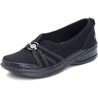 BZees Femme Niche Skimmers Ballerines, Maille filetée Noire, 37 EU Large - Publicité BZees Femme Niche Skimmers Ballerines, Maille filetée Noire, 37 EU Large - Publicité