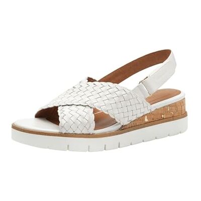 Tamaris Sandales compensées pour femme Blanc 37 EU, Blanc., 37 EU - Publicité Tamaris Sandales compensées pour femme Blanc 37 EU, Blanc., 37 EU - Publicité