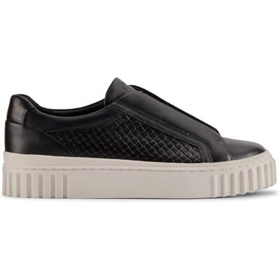 Clarks Mayhill Bay, Zapatillas Mujer, Black Leather, 39.5 EU - Publicité Clarks Mayhill Bay, Zapatillas Mujer, Black Leather, 39.5 EU - Publicité