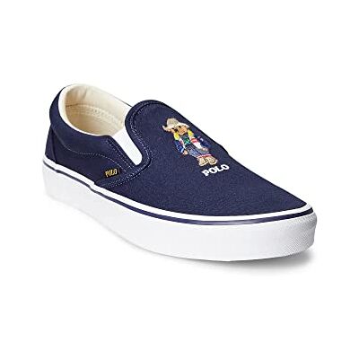 Polo Ralph Lauren Keaton Chaussures à Enfiler en Textile imprimé pour Homme, Bleu Marine, 44.5 EU - Publicité Polo Ralph Lauren Keaton Chaussures à Enfiler en Textile imprimé pour Homme, Bleu Marine, 44.5 EU - Publicité