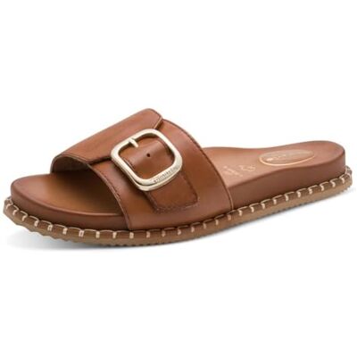 Tamaris Comfort Mule Plateforme Plate multiajustable pour Femme Cognac Nappa, 36 EU - Publicité Tamaris Comfort Mule Plateforme Plate multiajustable pour Femme Cognac Nappa, 36 EU - Publicité