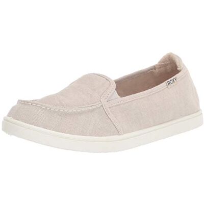 Roxy Chaussures de Sport à Enfiler Minnow pour Femme, Oatmeal, 37.5 EU - Publicité Roxy Chaussures de Sport à Enfiler Minnow pour Femme, Oatmeal, 37.5 EU - Publicité