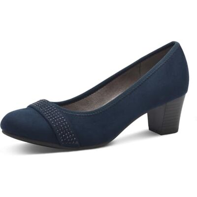 Jana Escarpins avec Détails Scintillants Vegan, Bleu (Navy), 39 EU - Publicité Jana Escarpins avec Détails Scintillants Vegan, Bleu (Navy), 39 EU - Publicité