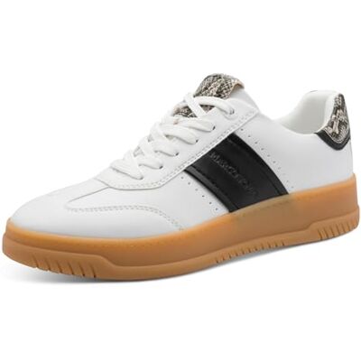 MARCO TOZZI Femme Baskets Douce Feel Me Semelle Douce Doublure Tendance, Blanc (White/Black), 39 EU - Publicité MARCO TOZZI Femme Baskets Douce Feel Me Semelle Douce Doublure Tendance, Blanc (White/Black), 39 EU - Publicité