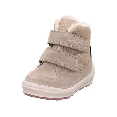 Superfit Bottes de neige Groovy 2.0 doublées chaudes Gore-tex pour fille, Beige Rose 4000, 23 EU - Publicité Superfit Bottes de neige Groovy 2.0 doublées chaudes Gore-tex pour fille, Beige Rose 4000, 23 EU - Publicité