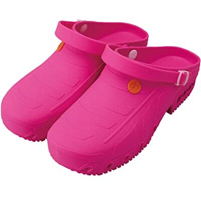 Oxypas Sabot autoclavable OxyclogJ3601fux SRA, fuchsia, 35/36 EU, 2,5/3,5 RU - Publicité Oxypas Sabot autoclavable OxyclogJ3601fux SRA, fuchsia, 35/36 EU, 2,5/3,5 RU - Publicité