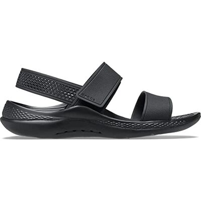 Crocs Femme LiteRide 360 Sandal W Sandales, Black, 34/35 EU - Publicité Crocs Femme LiteRide 360 Sandal W Sandales, Black, 34/35 EU - Publicité