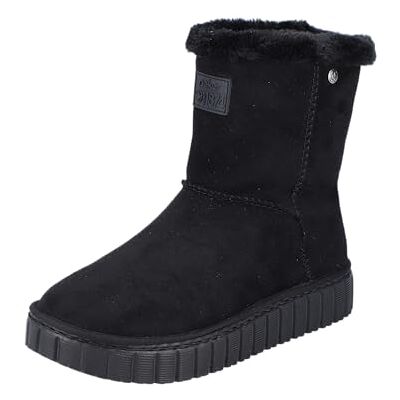Rieker Femme Y8884 Botte Tendance, Noir, 37 EU - Publicité Rieker Femme Y8884 Botte Tendance, Noir, 37 EU - Publicité