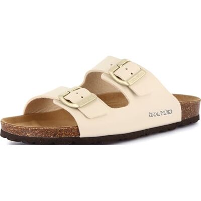 GRÜNLAND Grunland Double Boucle pour Femmes Sera CB4018 Beige 36 - Publicité GRÜNLAND Grunland Double Boucle pour Femmes Sera CB4018 Beige 36 - Publicité