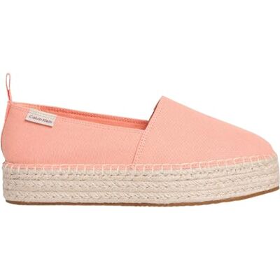 Calvin Espadrilles Femme Compensées, Rose (Powder Orange), 40 - Publicité Calvin Espadrilles Femme Compensées, Rose (Powder Orange), 40 - Publicité