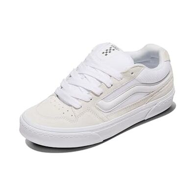 Vans Baskets Basses Caldrone pour Femme, Maille en Daim Blanc, 41 EU - Publicité Vans Baskets Basses Caldrone pour Femme, Maille en Daim Blanc, 41 EU - Publicité