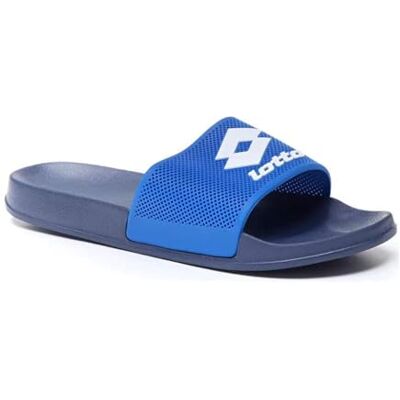 Lotto Homme Chaussons 218954 5T5 Moku III Slide Chaussons en caoutchouc, bleu, 41 EU - Publicité Lotto Homme Chaussons 218954 5T5 Moku III Slide Chaussons en caoutchouc, bleu, 41 EU - Publicité