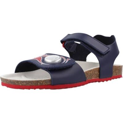 Geox Garçon J Ghita Boy Sandal, Bleu Marine, 34 EU - Publicité Geox Garçon J Ghita Boy Sandal, Bleu Marine, 34 EU - Publicité