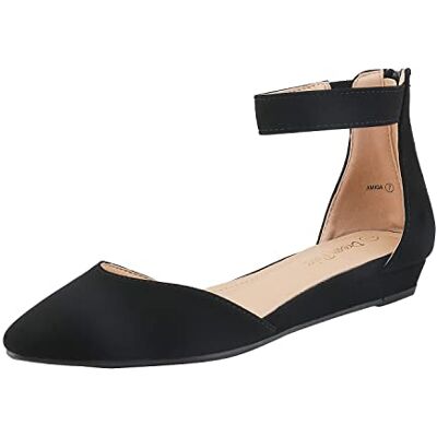 DREAM PAIRS Ballerines Femme Confortables Chaussures Plates pour Femmes Antidérapante et Légère,Size 40,Noir/Nubuck,Amiga - Publicité DREAM PAIRS Ballerines Femme Confortables Chaussures Plates pour Femmes Antidérapante et Légère,Size 40,Noir/Nubuck,Amiga - Publicité