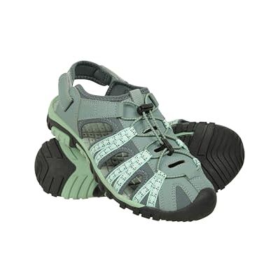 Mountain Warehouse Sandales Femmes Trek -Doublure en Néoprène, Chaussures de Plage avec Semelle Durable, Semelle intérieure EVA, Ajustables-pour la Marche et la Plage Gris 38 - Publicité Mountain Warehouse Sandales Femmes Trek -Doublure en Néoprène, Chaussures de Plage avec Semelle Durable, Semelle intérieure EVA, Ajustables-pour la Marche et la Plage Gris 38 - Publicité